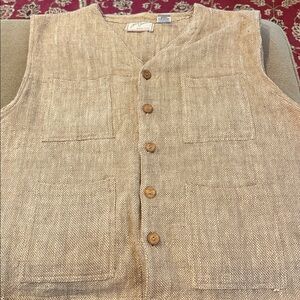 Address Unknown Original Clothing Cotton Vest Men’s Size XXL (TD)